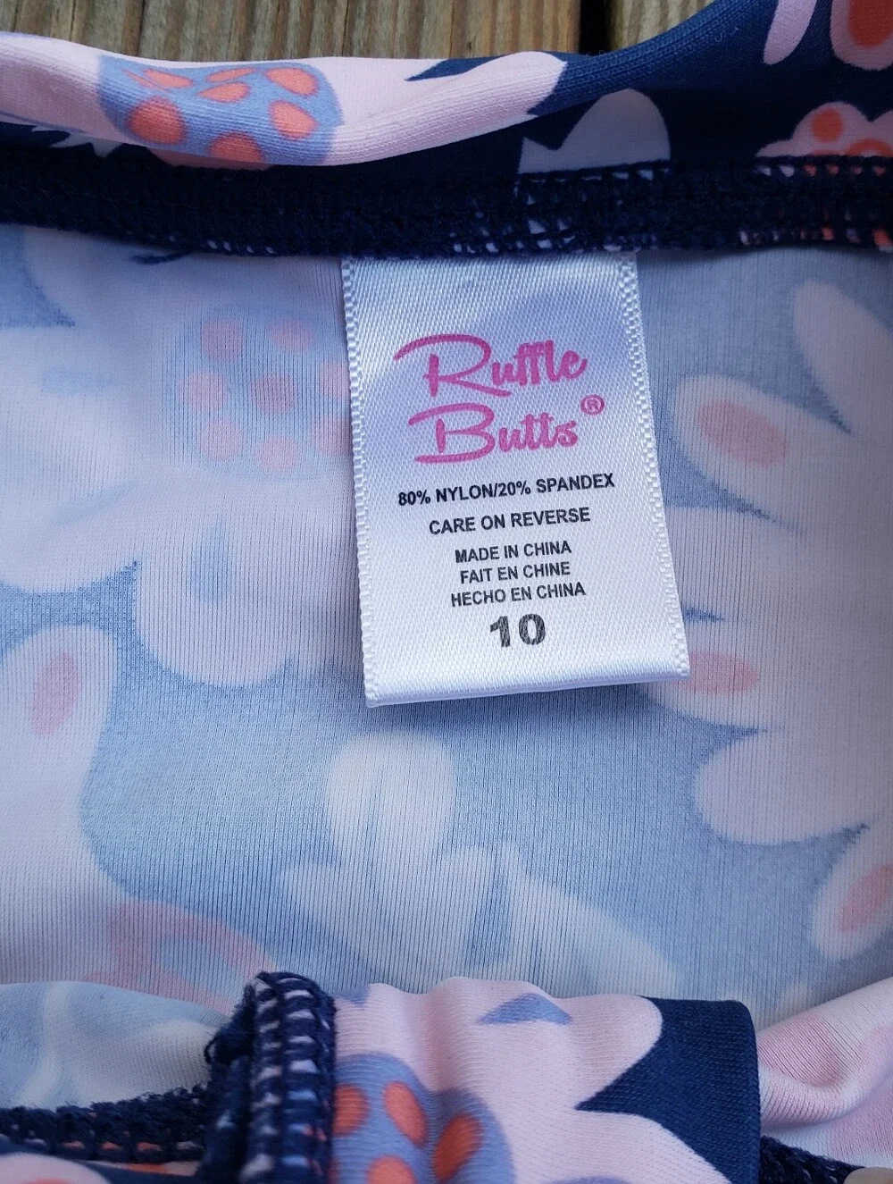 Ruffle Butts Rashguard Shirt - Picture 5 of 5